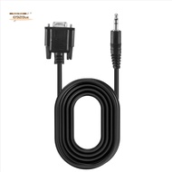DB9 9 Pin VGA female cable ,DB 9 Female to TRS 3.5mm (1/8in) TRS Stereo Male Serial Data Cable-6 Fee
