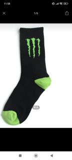 全新 魔爪 monster energy 襪子Socks size 36-43