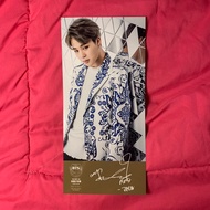 Photocard bts ofiicial jimin tbobts japan limited double side pc poster