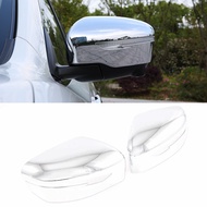 CarMango for Nissan Navara 2015 2019 Car Accessories Side Rearview Mirror Cover Chrome Case Sticker