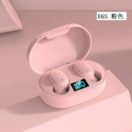 數顯藍牙耳機(E6S 粉色【産品體積6cm * 4cm *3cm】)#M043055013