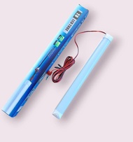 1. หลอดไฟLED T8 12V 5Wแสงขาว คีบใช้แบตเตอรี่12Vได้ทุกร่น ประหยัดไฟ สายยาว 3 และ1.5เมตร ใช้กับไฟโซล่า