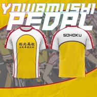 Yowamushi Pedal Jersey T-shirt Cosplay Short Sleeve Tops Apparel Tee Sohoku Shunsuke Imaizumi Cropto