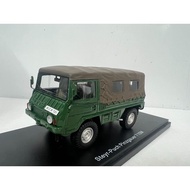 NEO 1/43 Pinzgauer Swiss Army Vehicle Series Off-Road Vehicle Steyr-Puch Pinzgauer 710M Van.Resin St