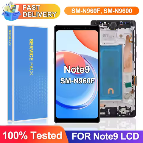 TFT For Samsung Galaxy Note 9 N960 N960F LCD Display Touch Screen Digitizer For Samsung Note 9 Scree