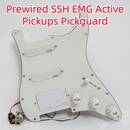 Prewired HSS EMG Active Pickups Pickguard for Fender Stratocaster Electric Guitar Accessories