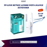 TP-LINK RE705X AX3000 WIFI 6 RANGE EXTENDER