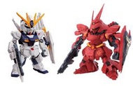 鋼彈FW GUNDAM CONVERGE SP01 Nu + SAZABI NU V鋼彈 沙薩比