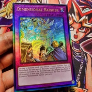 Genuine Yugioh Cards | Dimensional Barrier | AE Ultimate Rare