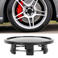 Mulcort 4 Pcs Wheel Center Hub Caps  Snap in Vehicle Rim Cover Accessories 65mm OD 48mm ID Universal