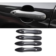 TISpeed Toyota New VOXY NOAH 90 series Door Protector Cover Plated Front Rear Door Knob Protection Cover Garnish 4P Exterior Dressup Custom Accessories Custom Parts New TOYOTA VOXY NOAH 4th Gen R90W Type R4.1 Exclusive Carbon Style External Part