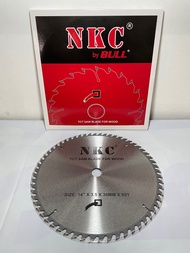 mata gergaji kayu 14 inch / mata gergaji kayu 14x60t nkc / mata gergaji cut off kayu tct 14 inch nkc