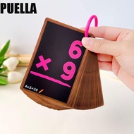 PUELLA Math Education Flash Card, Multiplication Addition Montessori Learning Cards, Division Mathem