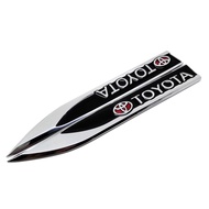 Stainless steel LOGO FRAME ACCORDING TO CAR BRAND - COMPACT AND LUXURY (X1 = 1 bag mounted on both s