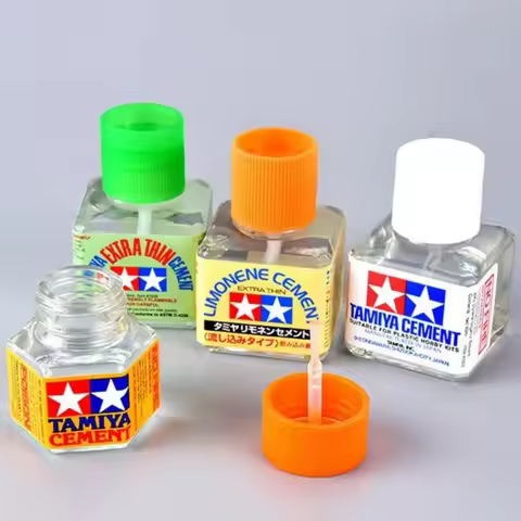TAMIYA 87038/87182/87134 Ultra-Fine Precision Cement Applicator Plastic Assembly Glue Model Seam Cem
