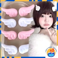 HPT Pair of Angel Wing Hair Clips Bangs Clips Angel Wing Hair Clips Cute Lightweight Hair Fashion Ac