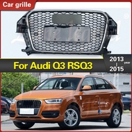 for Audi Q3/RSQ3 2013 2014 2015 Racing Grills Front Bumper Grill Center Grille (Refit for RSQ3 Style