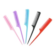 Colorful Pointed-Tail Comb 1pc/2Pcs Pointed-Tail Comb Long-Tail Comb Braided Comb Split-Line Comb Ta