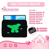 Sleeve Case ADVAN Tab 10 VX Neo Lite XTAB V8 2024 Advan Sketch 3 2 1 10.1" WiFi 5G LTE Casing Multi 