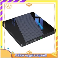 【W】CD Burner DVD CD Notebook External Portable Optical Drive External CD/DVD Drive Computer External