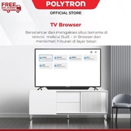 GRATIS ONGKIR Smart TV POLYTRON Digital Mola LED TV 40 inch PLD