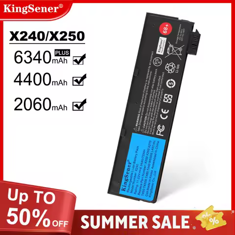 KingSener Laptop Battery For Lenovo ThinkPad X240 T440S T440 X250 X260 X270 T450S T460 T450 T450S T5