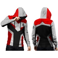 Avengers End Game Hoodie Sweater Jacket Custom Fullprint Tech Suit for Men Adult and Children'sWanit