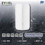 ZYXEL Nebula FWA505 5G NR AX1800 WiFi 6 Indoor Router Changyun Monitor