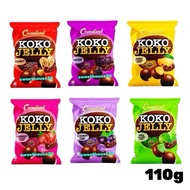 【110g】Koko Jelly Peanut Raisin Blackcurrant Strawberry 110g Cocoaland Halal