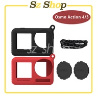 DJI Action 4/3 Silicone Case+Lanyard Action 4/3 Protective Case Action 4/3 Silicone Case