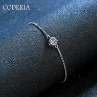 Perfect Cut 1 Carat Moissanite 6 Prongs 925 Silver Bracelet For Women Fashion Seiko Quality Jewelry 