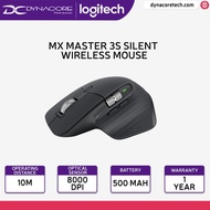 【24-Hr Delivery】Logitech MX Master 3S Silent Wireless Mouse with Ultra-fast Scrolling, Ergo, 8K DPI, Track on Glass