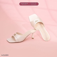 HA HUYEN women's 7cm high heel clogs, 7cm high heel sandals with 7cm stiletto heel - GL824