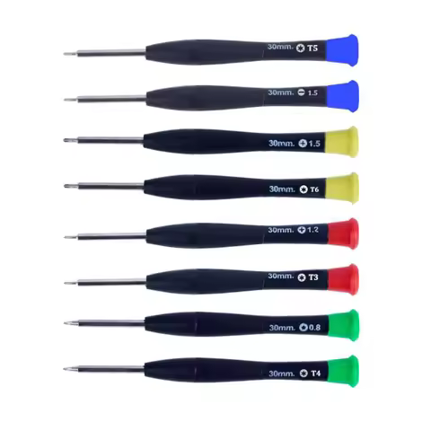 8pcs Phillips Torx Precision Screwdriver Set For Watch Phone Repairing Tool T3 T4 T5 T6 PH000 PH0000
