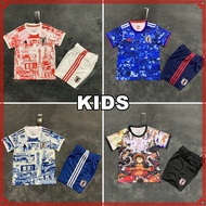 Japan Jersey 2025 Tokyo Anime Kids Football Jersey Set