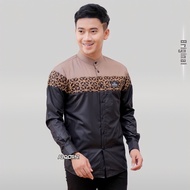 Baju koko pria dewasa / Kemeja koko / Baju koko lengan panjang / Baju koko motif Bima / Koko kombina