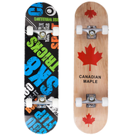 【hot】Jusenda With Longboard Boys Skate Rocker Bearings Girls 80cm Board Maple Skateboard Deck Teenagers Wheels Double Complete Mini