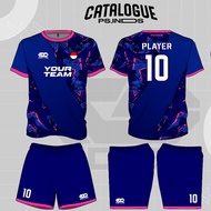 Futsal Jersey Single Sportswear Full Print Custom Futsal Suit Printing Dryfit Football S7O5