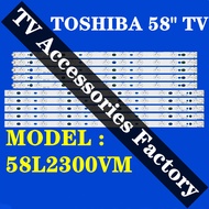 NEW 58L2300VM LED TV Backlight 58L1350U 58L4300U V580H1-LD6-TLDC2/TRDC2