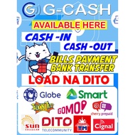 ♞Gcash Portrait Bills Payment/Banktransfer Tarpaulin