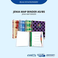 B5 Batik File Binder Book Large 26-Hole Campuss/ B5 Binder File/