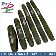 Túi Đơn Đựng Cần Câu Tay Lure XANH RÊU Túi Shinano Có Chống Thấm Dây Đeo Quai Xách