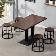 Commercial Table Set for Snack and Milk Tea Shops, Fast Food Restaurants, Dining Combinations, BBQ S