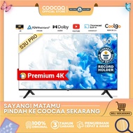 COOCAA 50 inch Smart TV - Digital TV - 4K - UHD - Dolby Audio - Youtube - Mirroring - Boundless -Bro