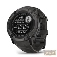 Garmin Instinct 2X Dual Power Graphite Toughness GPS Smartwatch Suica Compatible Waterproof Dustproo