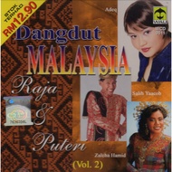 Dangdut Malaysia - Raja & Puteri VOL.2   ( CD ) [ ADEQ SALIH YAACOB ZALEHA HAMID ]