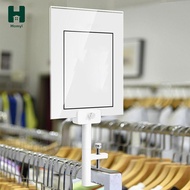 [Homyl] Sign Holder Clamp, Advertising Clip, Clip, Easy Assembly, Portable Sign Stand Clip for Busin