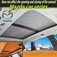 Mazda sunroof sunshade panoramic sunroof sunshade electrostatic adsorption sunroof sunshade Mazda3 M