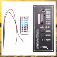 (HARB) Car Amplifier Board Car Bluetooth Audio Amplifiers with Treble and Bass Control 3.7V Lithium