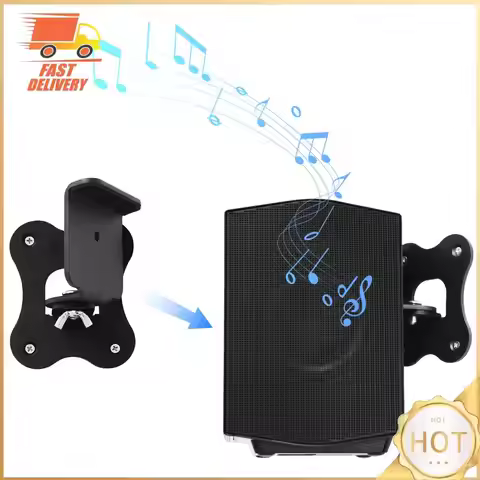 Speaker Wall Bracket Metal Home Theater Surround Wall Bracket Screws Included for Samsung HW-Q990F R